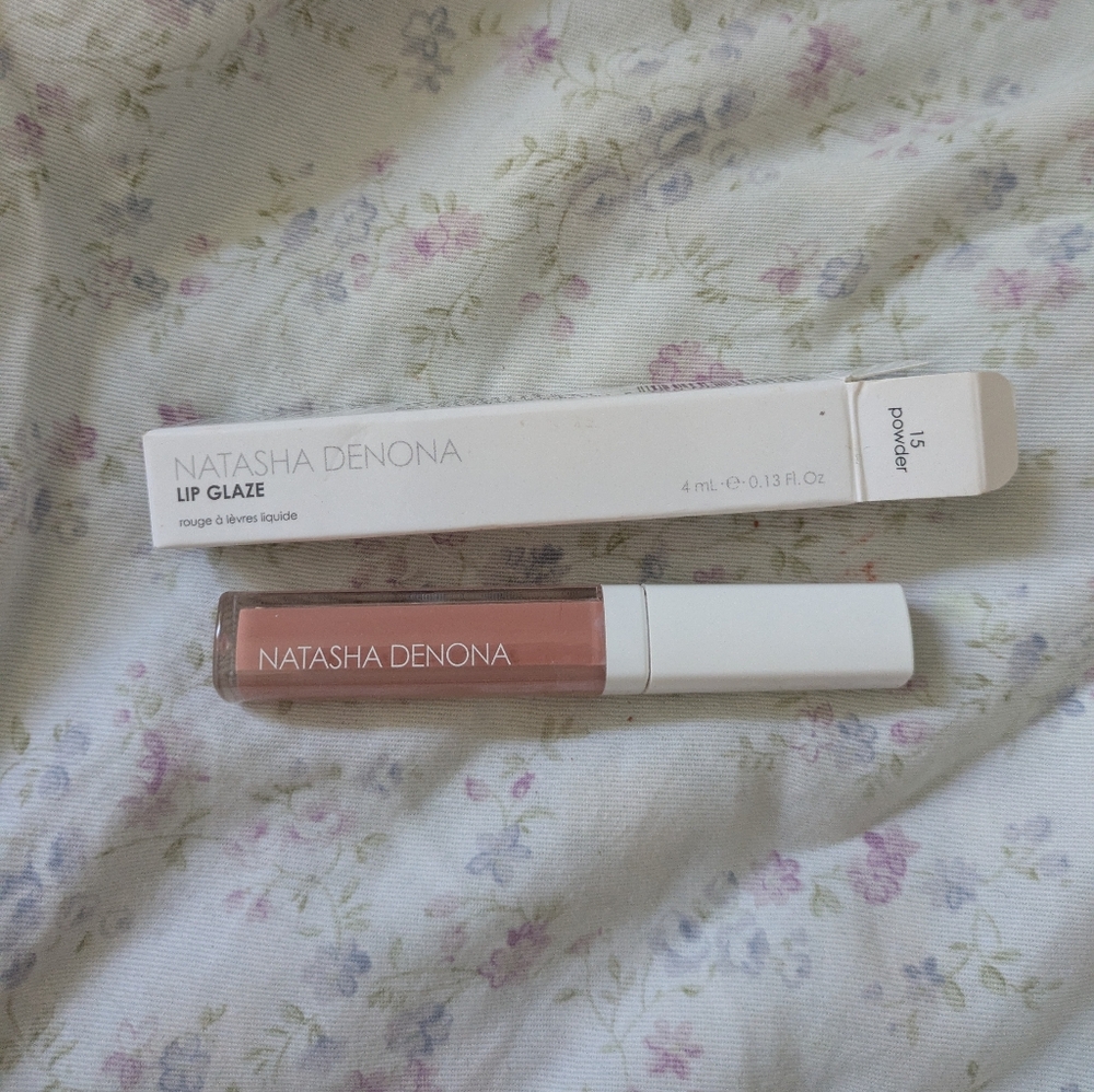 NWT Natasha Denona Lip Glaze (Shade: Powder)